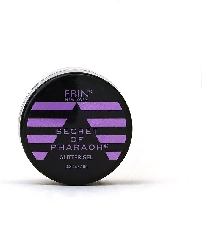 Dazzle and Delight: Secret of Pharaoh Glitter Gel for Hair, Body and Face - Lavender Sparkle | 6 Vibrant Colors, Long Lasting Sparkles, Ideal for Parties, and Festival Look, Glammarous Effect