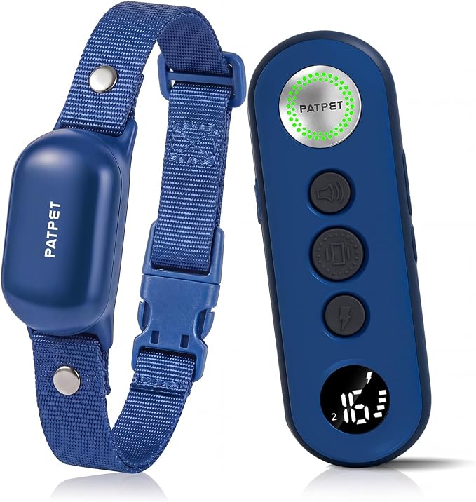 PATPET Dog Shock Collar with Remote Control - 4000FT Safe Training Collar