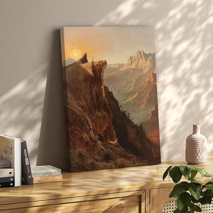 Western Cowboy Wall Art Set of 3, Vintage Southwestern Wall Decor Painting, Western Ranch Desert Farmhouse Poster Canvas Prints Aesthetic Pictures for Bathroom Bedroom Living Room Framed 12x16 inch