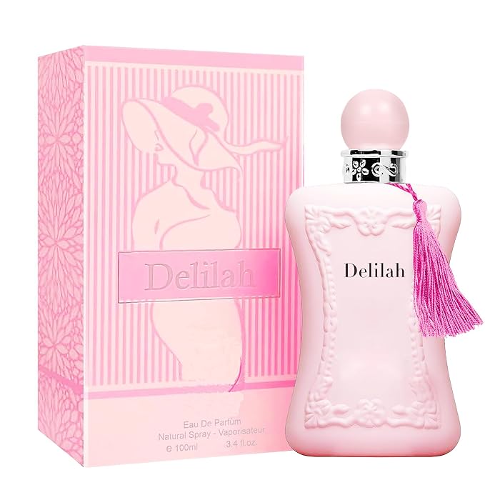 A CENTER Delilah Perfume for Women Long Lasting Fragrance Eau de Parfum with Vanilla, White musk and Cashmere Notes Daily Used 3.4 Fluid Ounce