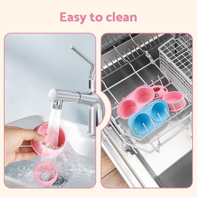 Party Popsicle and Treat Tray, Silicone Long-Lasting Interactive Dog Toys, Frozen Treat Dispensing, Keep Your Pup Busy, Compatible with Woof Pupsicle Chicken Refill Pops, for Dogs 24-70 lbs