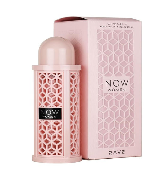 RAVE Now Women Eau de Parfum for Women - 100 ml (3.4 fl oz) - Elegant & Lovely Smell