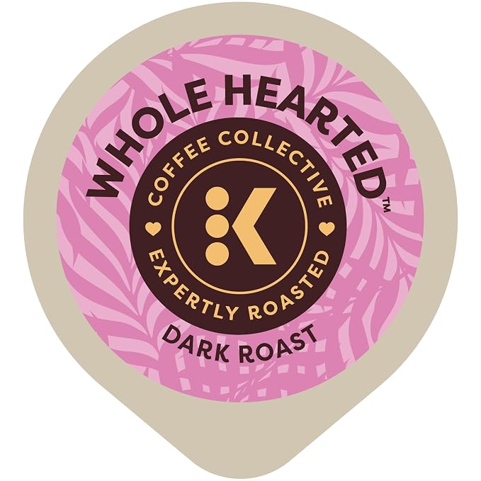 Keurig Coffee Collective, Whole Hearted by Whitney Kakos, Dark Roast Coffee, Single Serve Keurig K-Cup Pods, 20 Count