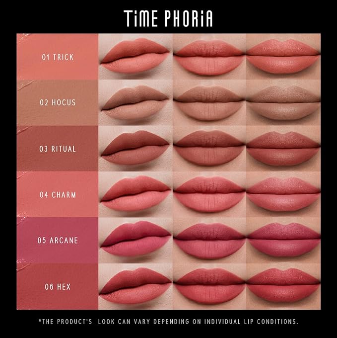 ETERNAL LIP MATTE-Long Lasting Lip Stain, Waterproof & Transferproof Lip Tint, Mask-friendly, Matte Finish Lipstick, Lightweight, High Coverage, Stocking Stuffers For Teengirls (05 ARCANE)