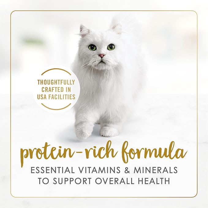 Purina Fancy Feast Classic Pate Poultry & Beef Wet Cat Food, 3 oz, 24-Pack | Variety Pack of Grain Free recipes with a smooth pate texture, 100 percent complete and balanced