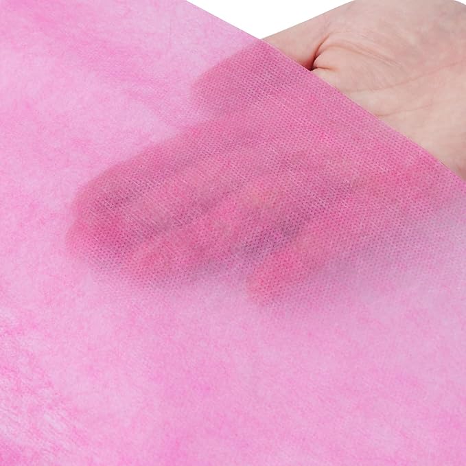 200PCS Pink Disposable Bed Sheets 31" x 71" Massage Table Sheets Non Woven Fabric SPA Bed Cover Breathable for Massage Beauty Tattoos