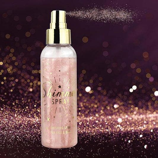 SOVONCARE Hair and Body Glitter Spray Instantly, Face Glitter Hairspray Body Shimmer Powder add Sparkly Shimmery Glow for Women Hair, Skin, Clothing Quick Drying, Non-Sticky 4.7 oz Copper