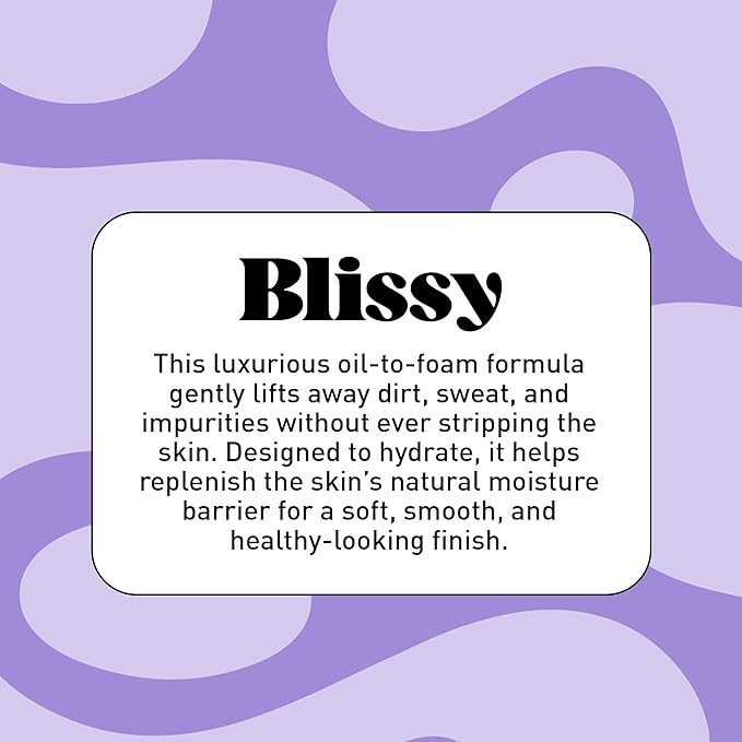 NATURE WELL Blissy Hydrating & Cleansing Body Wash, Infused with Guava Leaf Extract, Murumuru Butter, & Peptides, Scented with Vanilla, White Flowers, Violet, & Sandalwood, 13 Fl Oz