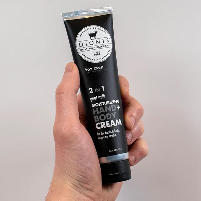 Dionis Goat Milk Hand & Body Cream Men’s Fresh 3.3oz (Pack of 1)
