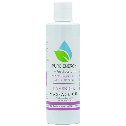 Pure Energy Apothecary Massage Oil - Lavender 8 oz