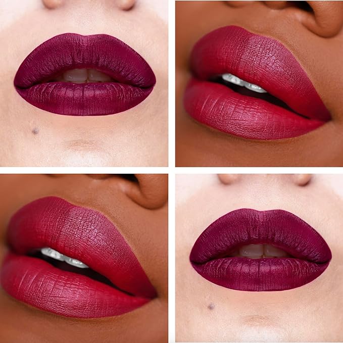 The Lip Bar Liquid Matte Lipstick 3 Pack, Bawse Lady + Muse + Rebel