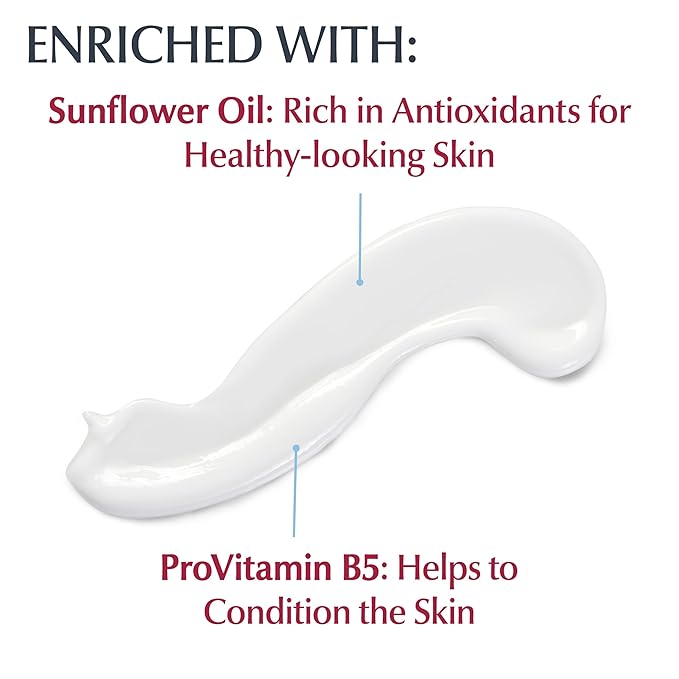 Eucerin Daily Hydration Body Lotion, Unscented Body Lotion for Sensitive Dry Skin, Holiday Gifts for Self Care, 16.9 Fl Oz Pump Bottles, Pack of 3