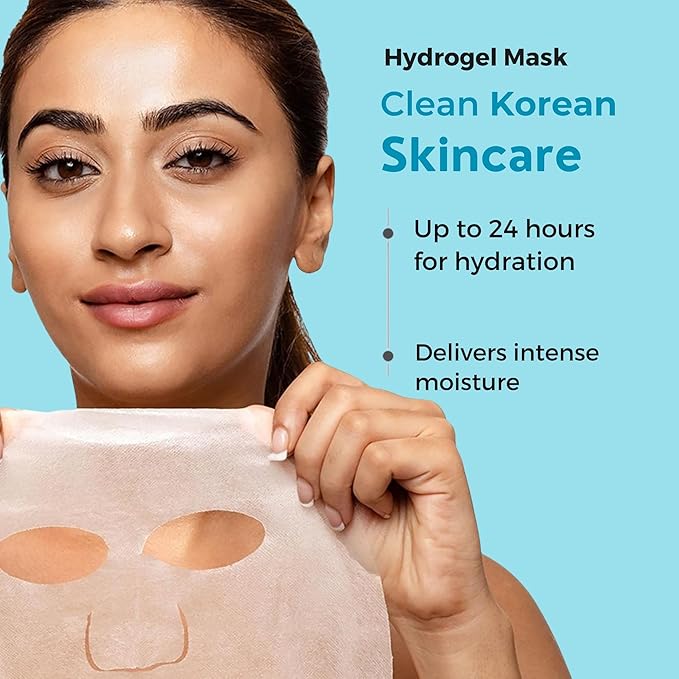 Oh K! Eye Mask - Collagen - Hydrating Under Eye Patches - Undereye Patches with Niacinamide, Hyaluronic Acid - Collagen Mask for Dark Circles - 1 Pair (Pack of 2)