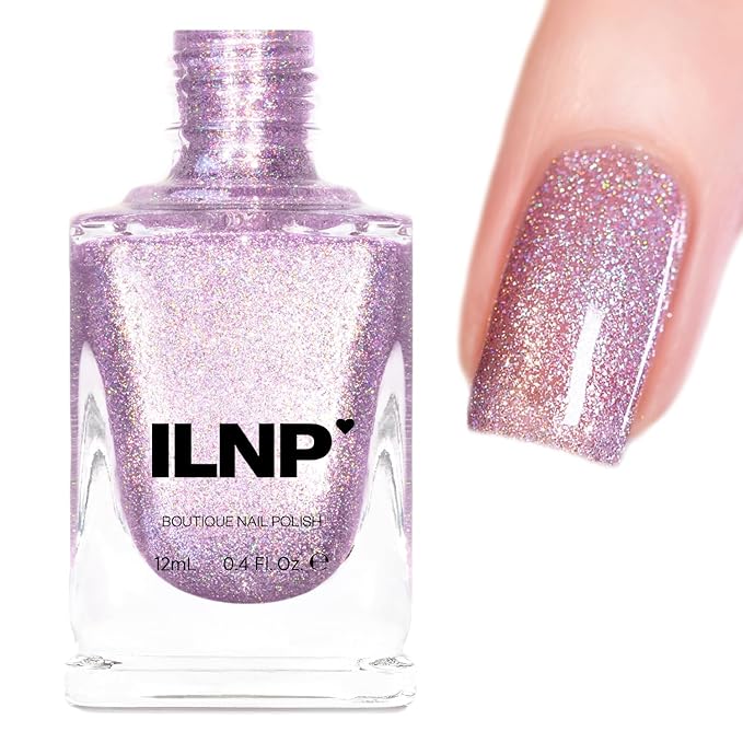 ILNP Sugar Cube - Sheer Lilac Shimmer Nail Polish