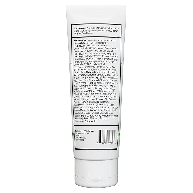 Vibriance Daily Moisturizing Shampoo - Strengthening Biotin for Aging Hair for Women and Men - Thinning Hair, Dry Scalp