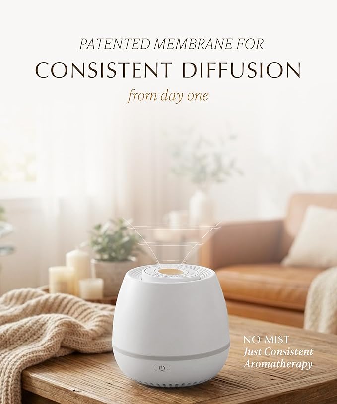 Fresh (Fruity Essential Oil Refill), Compatible with STAROMA Waterless Essential Oil Diffuser – Premium Aromatherapy Fragrance, Gentle and Consistent Scent – for Car, Office, 200 sqft Small Room