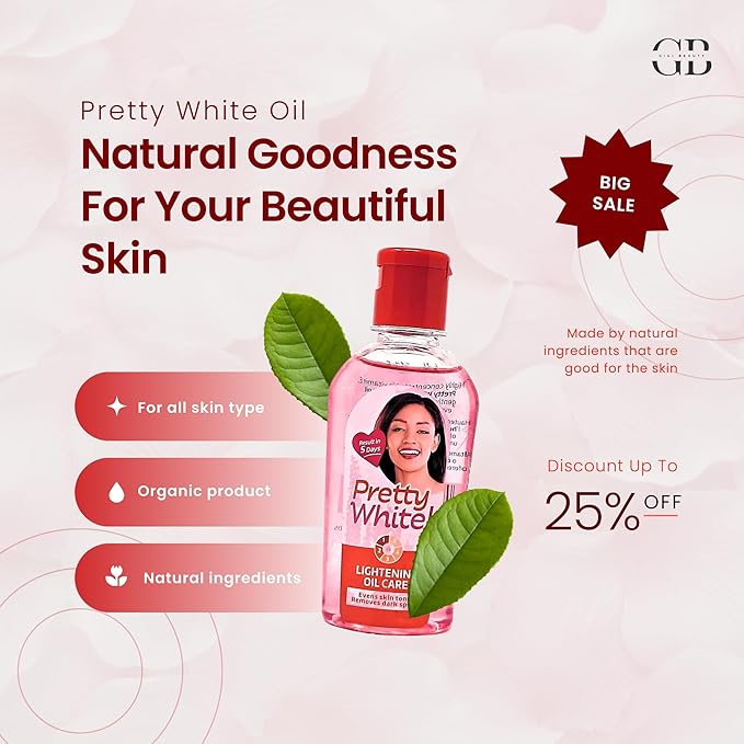 Generic X Pretty White! Skincare Set – Natural Body Lotion, Organic Soap & Serum – Botanical Extracts for Smooth, Healthy Glow – Complete Skincare Routine