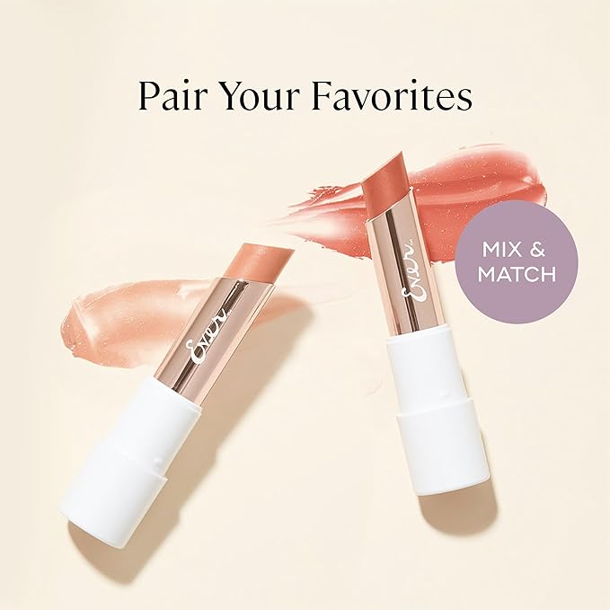 EVER Peptide Lip Therapy — Honey (Caramel-Nude Tinted Balm with Peptides & Moisturizing Botanical Oils)
