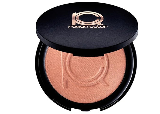Makeup Beauty Pressed Powder foundation Compact Full Coverage Foundation Skin Care Face Makeup Essentials Contour Palette Setting Powder fit me powder foundation makup 0.49 OZ (Mulata, 0.49 OZ)