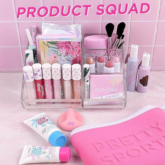 Petite 'N Pretty 10K Shine Lip Gloss for Girls (Gia Pink) - Makeup for Kids, Tweens, Teens - High Shine, Soft, Hydrating, Lightweight, Made in the USA