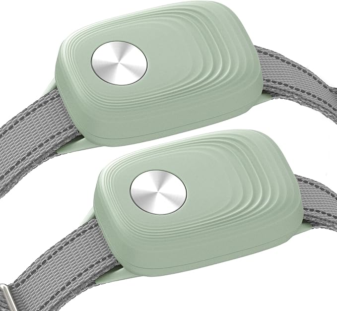 Pet Door Collar, Compatible with High Tech Doggie Door, for MS-5, Green, 2P