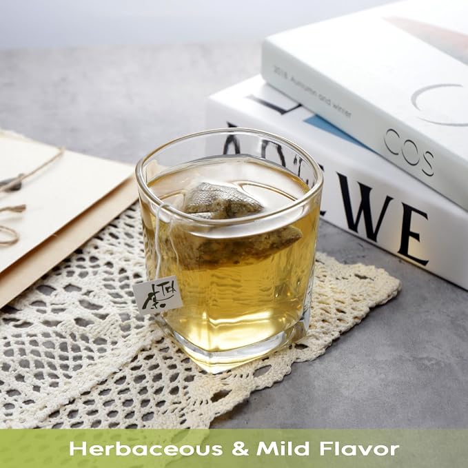 FullChea - Hops Herb Tea Bags - 50 Count - Natural Cut Humulus Lupulus L. | Sifted dried hop flowers, Non-GMO and caffeine-free, earthy bitter notes, delivers gentle calm for nightly relaxation.