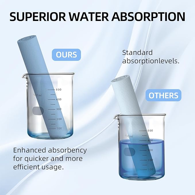 Disposable Face Towel XL (50 Count, 25x30cm) – Ultra Soft Lint-Free Facial Towels for Women Cleansing, Makeup Remover Dry Wipes, Travel Essentials, Bathroom & Guest Room Beauty Products