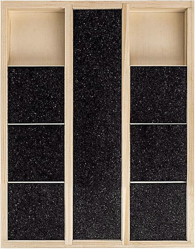 Puppy Nail File Board - Dog Scratching Teaser Toy, All-Purpose Puppy Claw Scratch Board | Wooden Claw Grooming Pad with Treat Dispenser, Interactive Scratch Tool Suitable for Pets