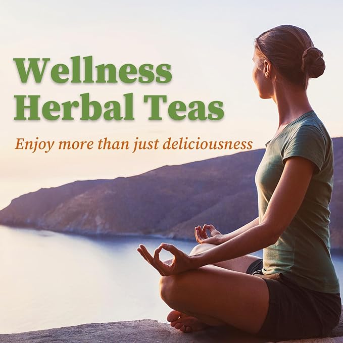 FullChea - Plantain Leaf Tea, 50 Teabags, 2g/bag - Whole Plantain Leaves - Plantago Major Herbal Tea - Non-GMO - Caffeine-free - Support Respiratory Health & Boost Immunity