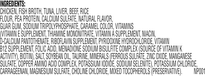 Meow Mix Paté in Gravy, Wet Cat Food with Real Chicken & Beef, 12 Cups