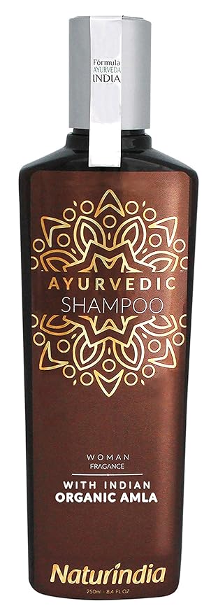 Ayurvedic Amla Hair Growth Shampoo – Organic Indian Formula Sulfate & Paraben Free For Hair loss and Thinning - Natural Vitamin C and B-Complex for Women