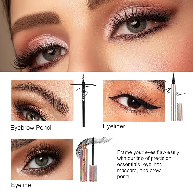 makeup sets for women,Professional Makeup Kit with Eyeshadow Palette,Brushes Set, Foundation, Lip Gloss, Travel Bag, Complete Beauty Set (Black bag)