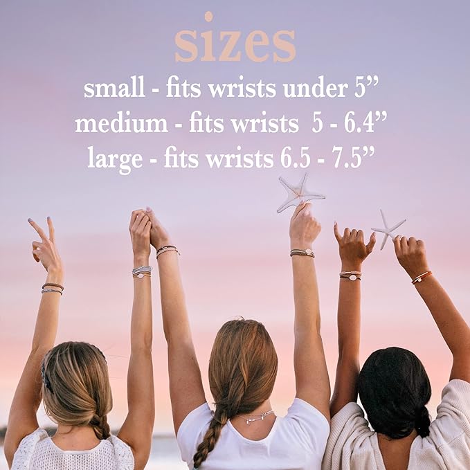 K'lani Hair Tie Bracelets for Women - Elastic Hair Bands That Double as Stylish Jewelry - Celebrate - Medium