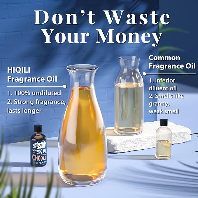 HIQILI Yogurt Fragrance Oil - Gourmand Scents for Essential Oil Diffuser, DIY Candle Making Supplies, Soap Making 3.38 Fl Oz