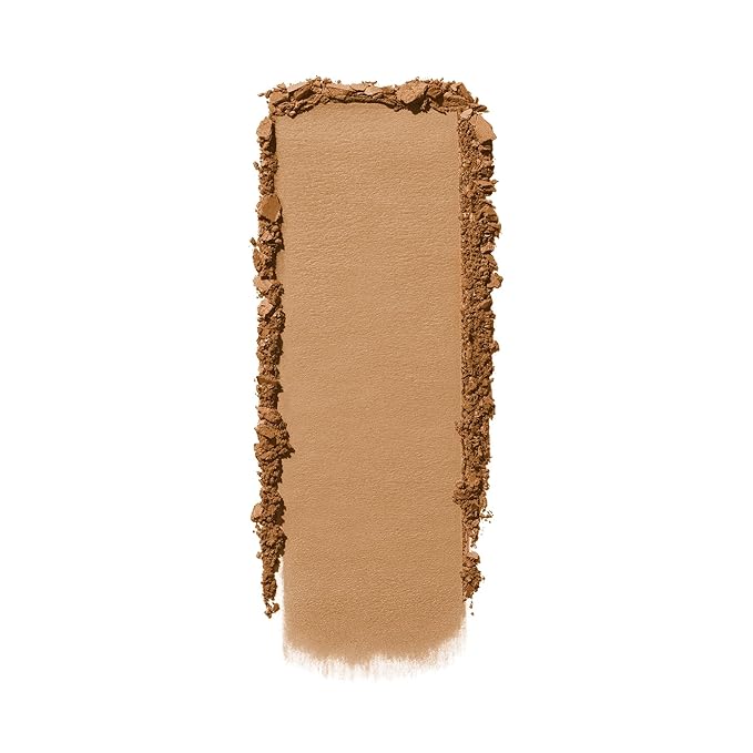 e.l.f. Primer-Infused Bronzer, Long-Lasting, Lightweight & Buildable Powder Bronzer, Delivers A Matte Finish, Vegan & Cruelty-Free, Tan O' Clock