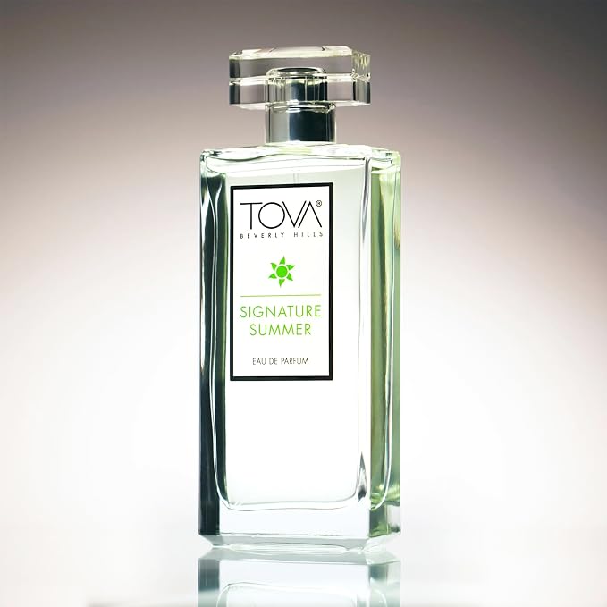 Tova Signature Summer Eau de Parfum – Floral Citrus Perfume for Women – Bergamot Jasmine Musk – Crafted in France & Cruelty-Free – 3.4 fl oz