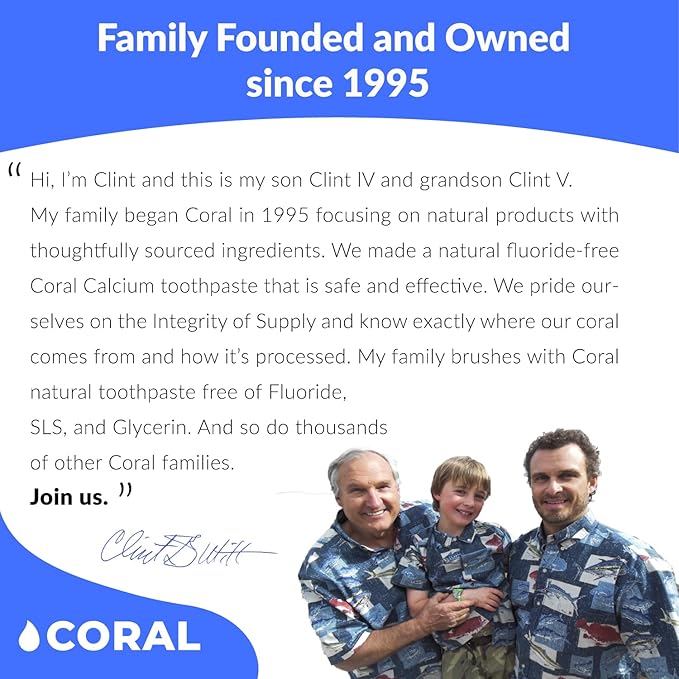 Coral Nano Silver Foaming Toothpaste – Fluoride Free Natural Remineralizing Tooth Foam – Whitening, SLS & Glycerin Free with Xylitol & Coral Calcium – Mint Flavor (4oz, 3-Month Supply)