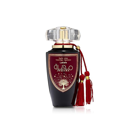 Lattafa Mohra for Unisex Eau de Parfum Spray, 3.4 Ounce / 100 ml