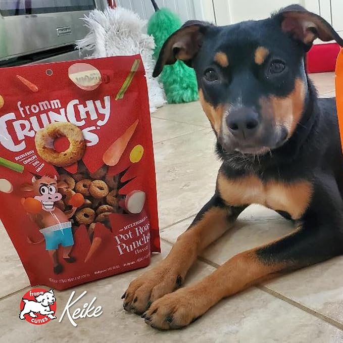 Fromm Crunchy Os Dog Treat Variety Pack - (3) 6 oz Bags