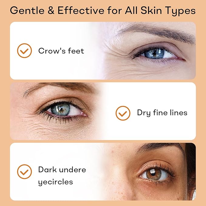 Instant Eye Lift Cream – Temporary Under-Eye Tightener, Firming Primer with Hyaluronic Acid & Vitamin E, Hydrating Formula for Smooth Finish, Lifts & Refreshes Tired Eyes (2 Pack)