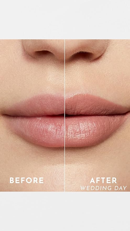 Lawless Women's Forget the Filler Lip-Plumping Line-Smoothing Satin Cream Lipstick, Wedding Day, Pink, 0.1 Ounce