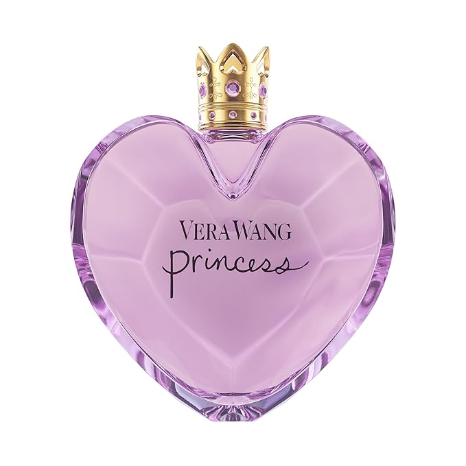 Vera Wang Princess Eau de Toilette for Women - Fruity Floral Scent - Sweet Notes of Vanilla, Water Lily, and Apricot - Feminine and Modern - 1.7 Fl Oz