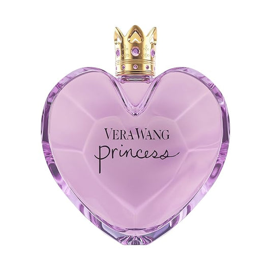 Vera Wang Princess Eau de Toilette for Women - Fruity Floral Scent - Sweet Notes of Vanilla, Water Lily, and Apricot - Feminine and Modern - 1.7 Fl Oz