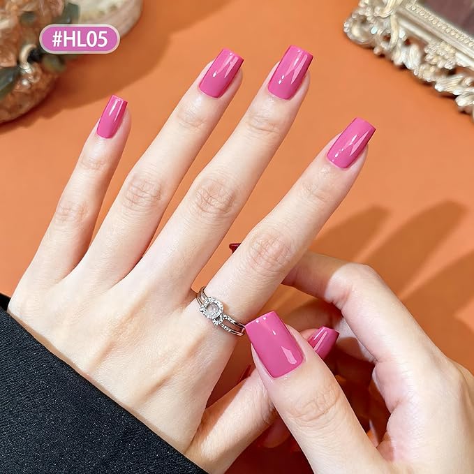 Autumn Maple Leaf Nail Polish Set -12 Colors Orange Purple Yellow Nude Pink Nail Polish Set With Base Coat and Top Coat Quick Dry Long Lasting Color Nail Polish for Holiday Gift Giving 5ML
