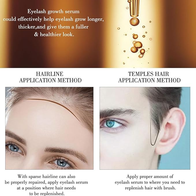 Eyelash Growth Serum, Eyelash Serum for Growth and Thickness, Eye Lash serum Growth for Long Thickening Eyelashes