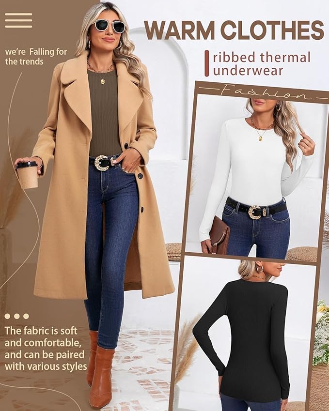 3-Piece Set: Women's Thermal Fleece Cardigans, Warm and Comfortable for Fall and Winter, Blanket-Lined, Long Sleeves