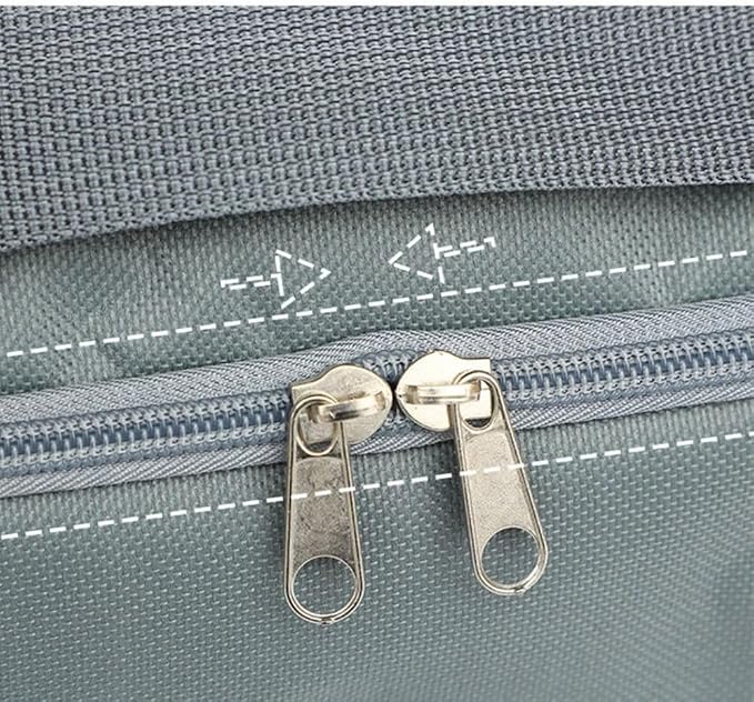 Yoga Mat Storage Bag with Adjustable Strap Water-proof Oxford Cloth Carrier for Travel & Gym (72x16x16cm, Grey)