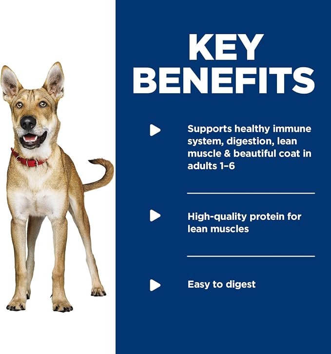 Hill's Science Diet Adult 1-6 Wet Dog Food Variety Pack | #1 Veterinarian Recommended, Chicken & Beef, 13 oz. Cans, 12-Pack