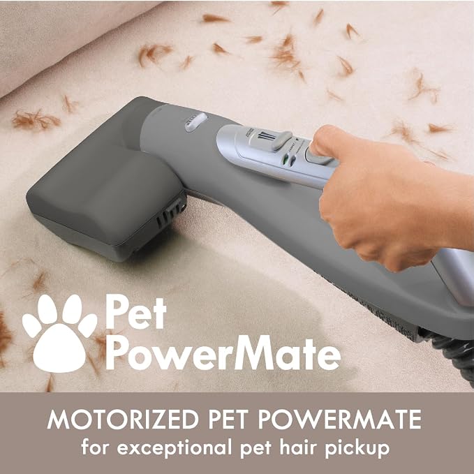 Kenmore Elite 81714 Pet Friendly Ultra Plush Lightweight Bagged Canister Vacuum with Pet PowerMate, HEPA, Extended Telescoping Wand, Retractable Cord, and 3 Cleaning Tools-Champagne | Ultra Plush, Lightweight, Pet PowerMate, HEPA, Extended Telescoping ...