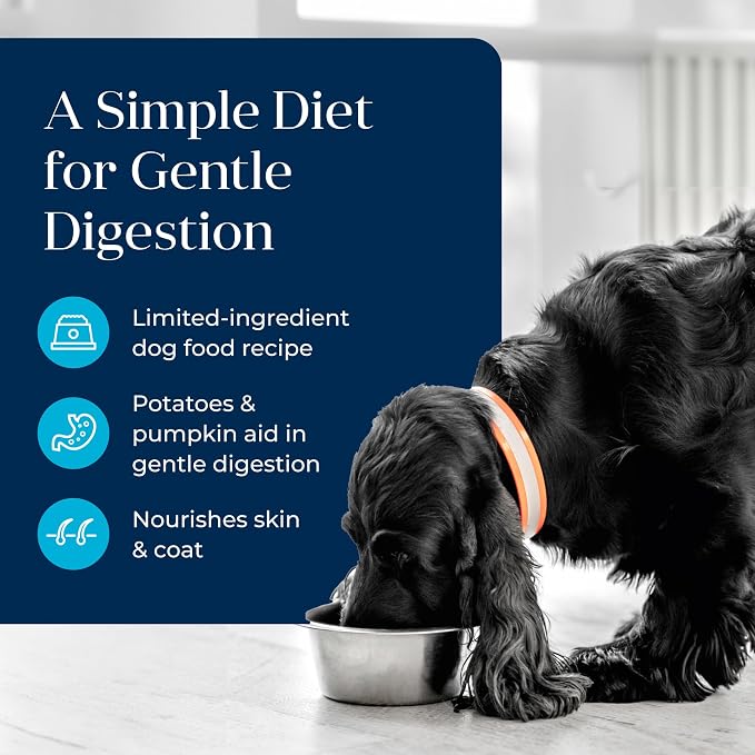 Blue Buffalo Basics Whitefish Adult Grain-Free Wet Dog Food, 12.5 oz, 12 ct | Skin & Stomach Care, Real Whitefish #1 Ingredient, Limited Ingredient Diet, Antioxidant-Rich LifeSource Bits